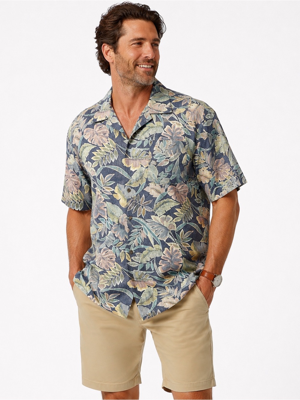 Cooke Street Honolulu Hawaiian‎ Shirt Tropical Floral Camp Button Up Men’s 2XL